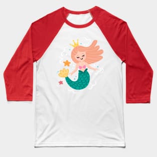 Little Mermaid Baseball T-Shirt